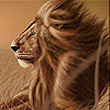 play Big Brave Lion Slide Puzzle