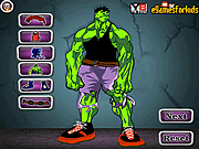 play Hulk Transformation Dressup
