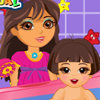 play Dora Babysitter