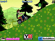 play Ben 10 Riding Bike