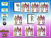 play Power Rangers Memory