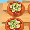 play Aubergine Mini Foccacia Cook