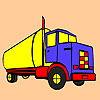 play Big Long Vehicle Coloring