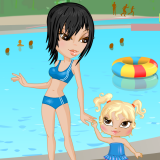 play Swimming With Mom
