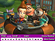 play Jimmy Neutron Hidden Letters