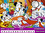 play 101 Dalmatians Hidden Letters