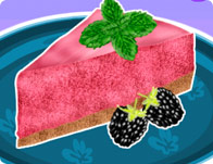 play Frozen Blackberry Lemon Chiffon Pie