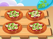 play Aubergine Mini Foccacia Cook