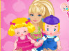 play Barbie Twins Babysitter