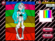 play Monster High Ghoulia Yelps Coloring