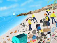 play Coastal Clean Up