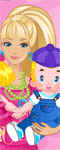 play Barbie Twins Babysitter