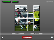 play Soccer Sliding Puzzle