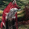 Red Foxes In The Wild Woods Puzzle