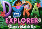 play Dora - Cards Match Up