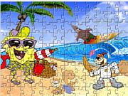 play Spongebob At Beach