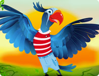 play Parrot Rio Dress Up