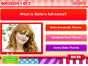 play Bella Thorne Quiz