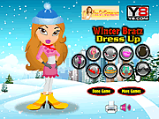 play Winter Bratz Dress Up