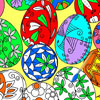 play Coloring Easter Eggs 1 - Rossy Coloring