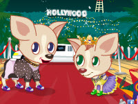 play Celebrity Dog Dress Up