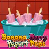 play Banana Berry Yoghurt Pops
