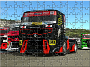 play Racing Truck Puzzle