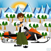 play Ben 10 Snowmobile