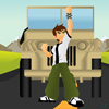 play Ben 10 Jeep Race