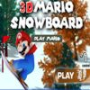 play 3D Mario Snowboard