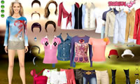 play Real Barbie Dress Up