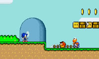 play Sonic In Mario World 2