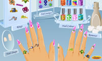 play Funky Nail Art