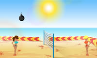 play Boom Boom Volleyball