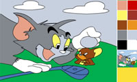 Tom And Jerry Painting