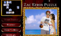 play Zac Efron Puzzle