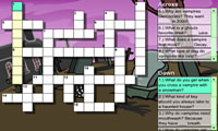 play Creepy Crossword