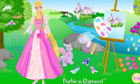 play Barbie As Rapunzel