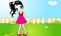 play Garden Girl Painting