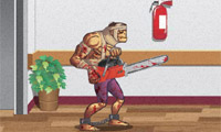 play Zombie Warrior Man