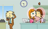 play Office Lover Kiss
