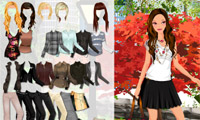 play Early Fall Fashion Dress Up