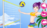 play Volley Beach Girls Dress Up