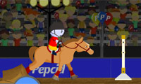 play Pepcid Horse Jumping