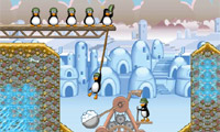 play Crazy Penguin Catapult