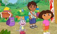 play Treasure Hunt - Dora