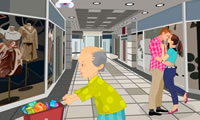 play Public Shopping Mall Kiss