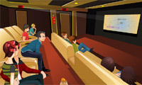play Movie Theater Kissing