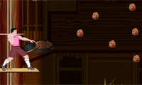 play Catch The Meatball To The Stick