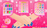 play Winter Nails Design